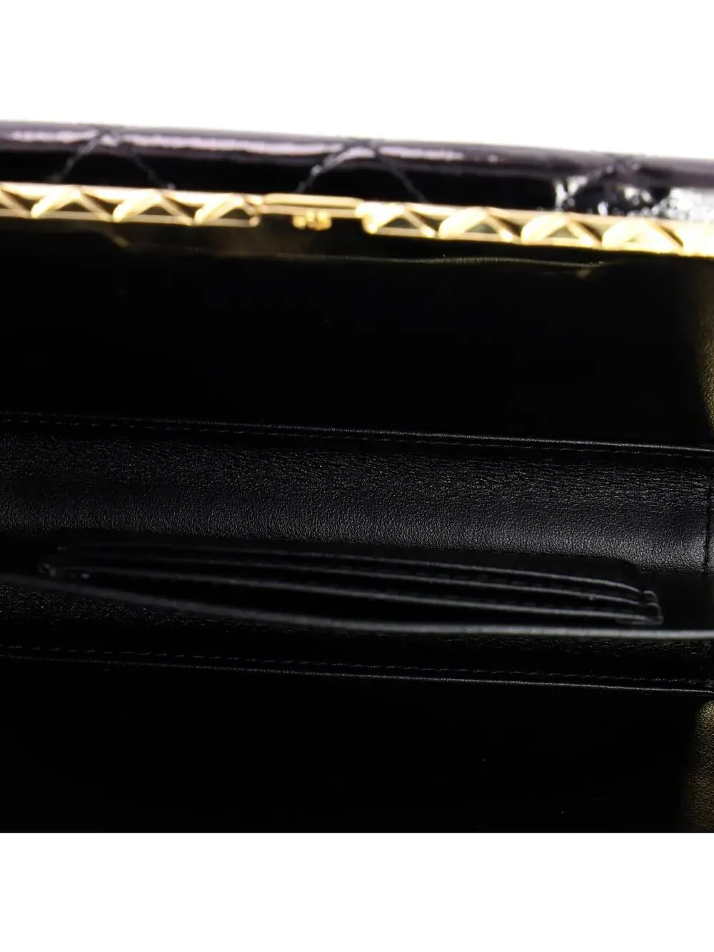 Chanel Framed Box Clutch With Chain #222272C35B